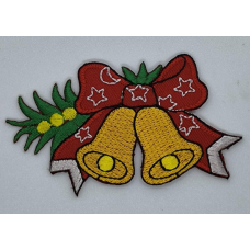 Аплікація для одягу. Новорічні дзвіночки