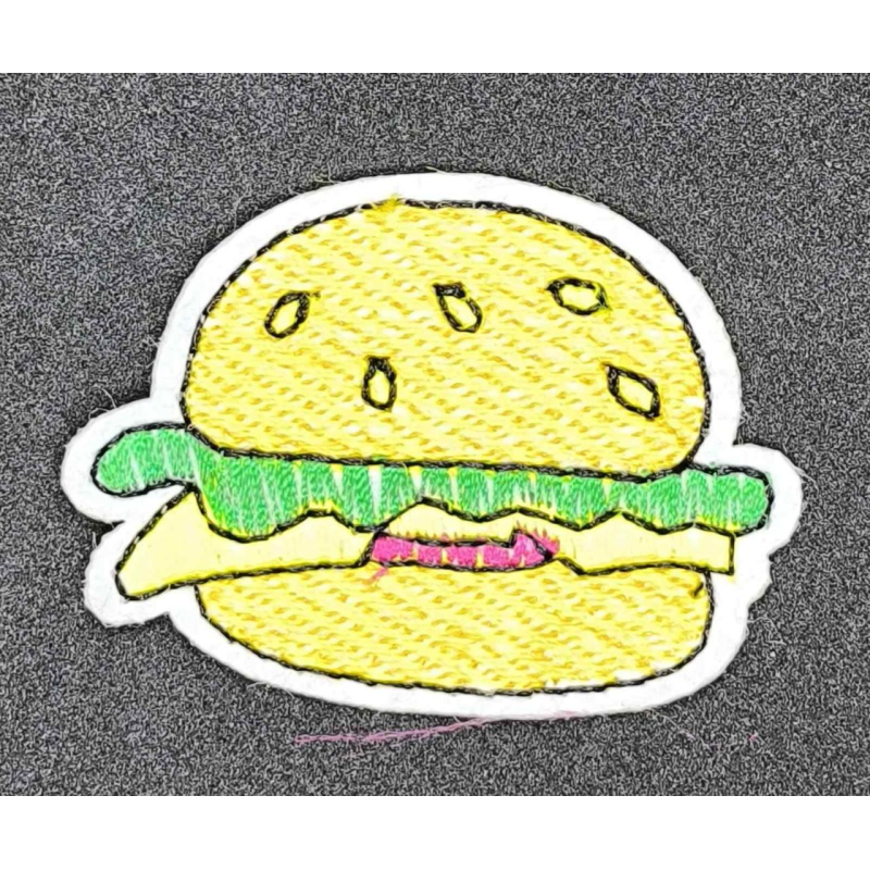 Аплікація для одягу. Гамбургер Аплікація для одягу. Гамбургер