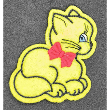 Аплікація для одягу. Кішечка