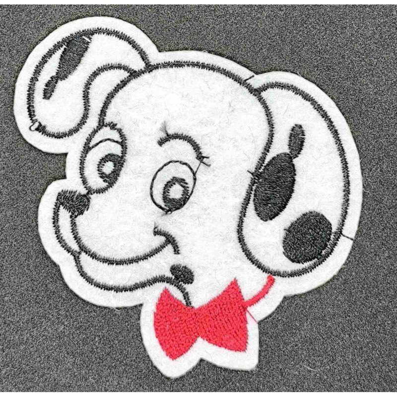 Аплікація для одягу.Далматинець. Аплікація для одягу.Далматинець.