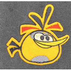 Аплікація для одягу. Angry birds.