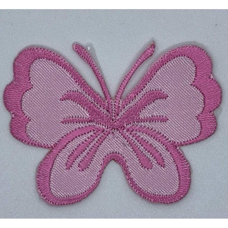 Аплікація для одягу. Метелик рожевий. Аплікація для одягу. Метелик рожевий.