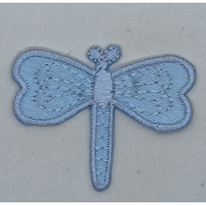 Аплікація для одягу. Стрекоза блакитні.