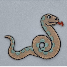 Аплікація для одягу. Змія
