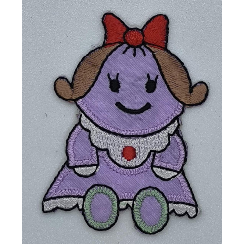 Аплікація для одягу. Дівчинка