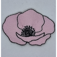 Аплікація для одягу. Квітка персикова.