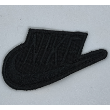 Аплікація для одягу спортивна чорна. Nike.
