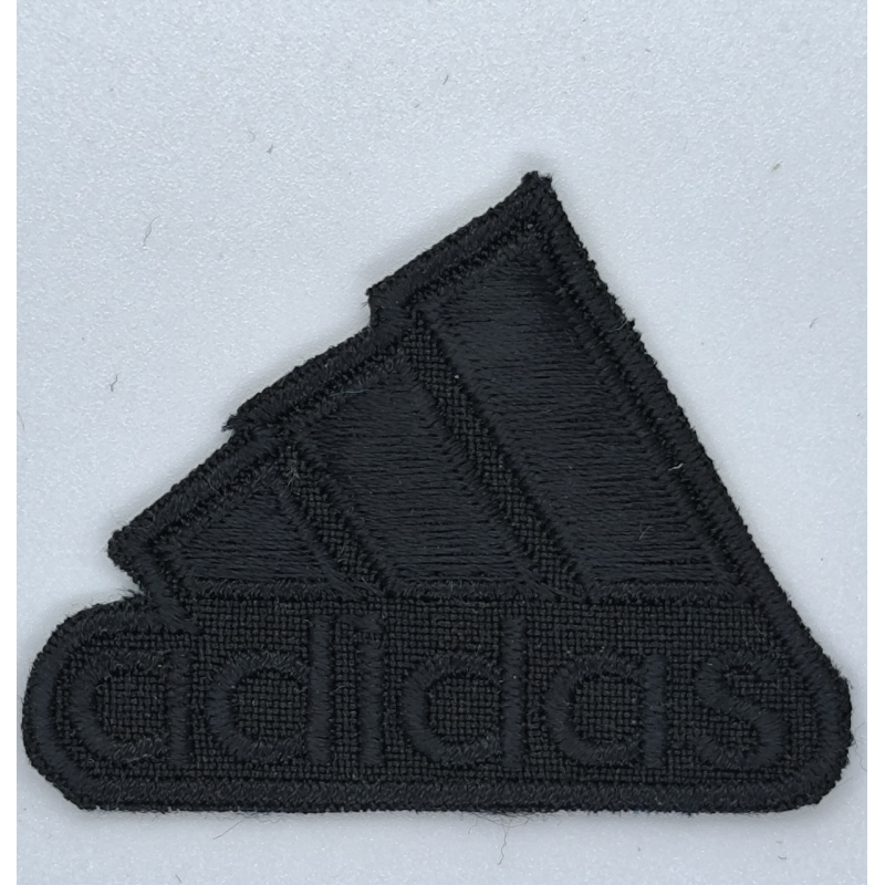Аплікація для одягу спортивна чорна. Adidas. Аплікація для одягу спортивна чорна. Adidas.
