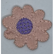 Аплікація для одягу. Квіточок персиковий.