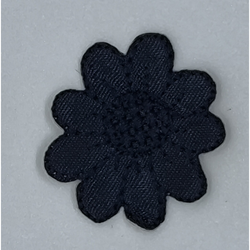 Аплікація для одягу. Квіточок синій.