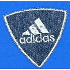 Аплікація для одягу спортивна. Adidas джинс.