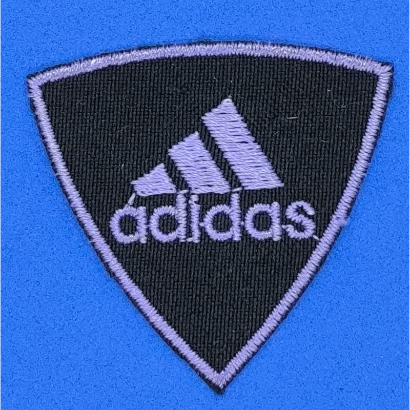 Аплікація для одягу спортивна. Adidas бузковий.