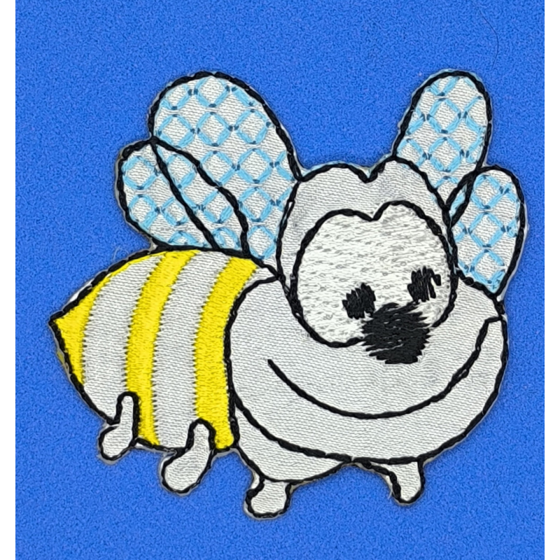 Аплікація для одягу. Пчелка.