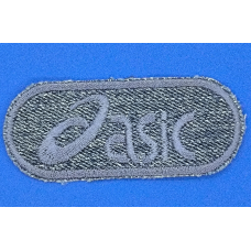 Аплікація для одягу спортивна. Oasic джинсова.