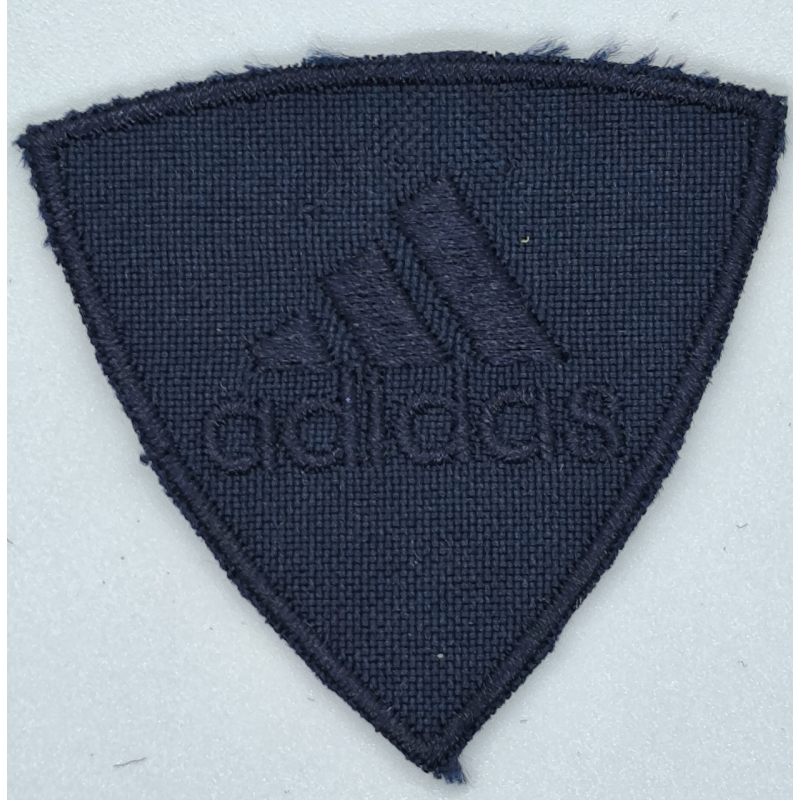 Аплікація для одягу спортивна. Adidas чорна.