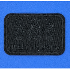 Аплікація для одягу спортивна чорна. Helly Hansen.