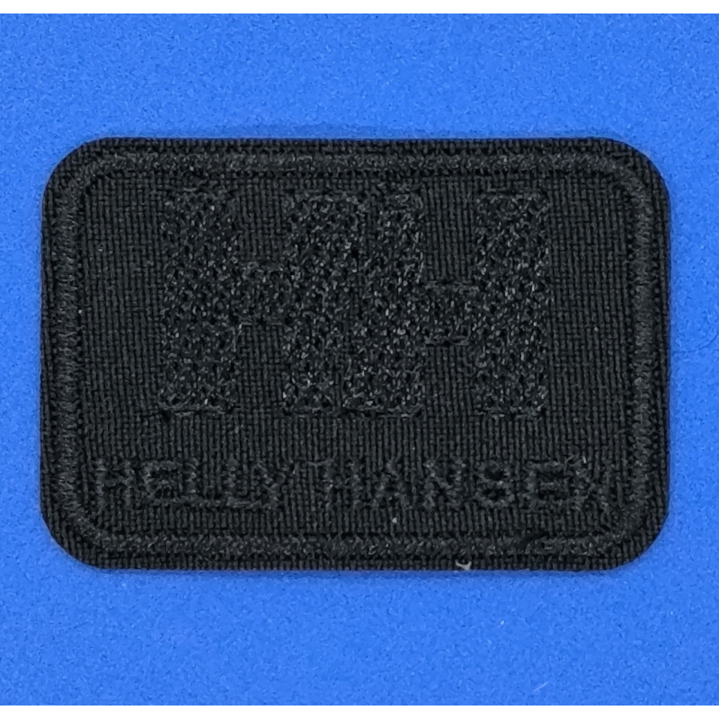 Аплікація для одягу спортивна чорна. Helly Hansen. Аплікація для одягу спортивна чорна. Helly Hansen.