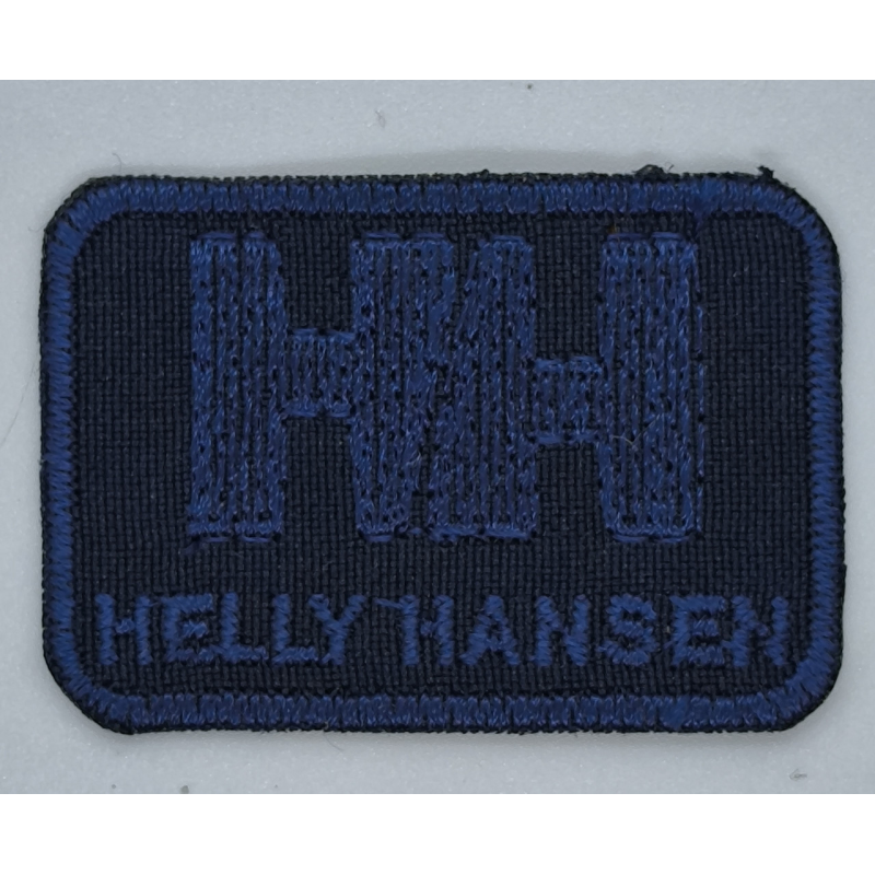 Аплікація для одягу спортивна синя. Helly Hansen.
