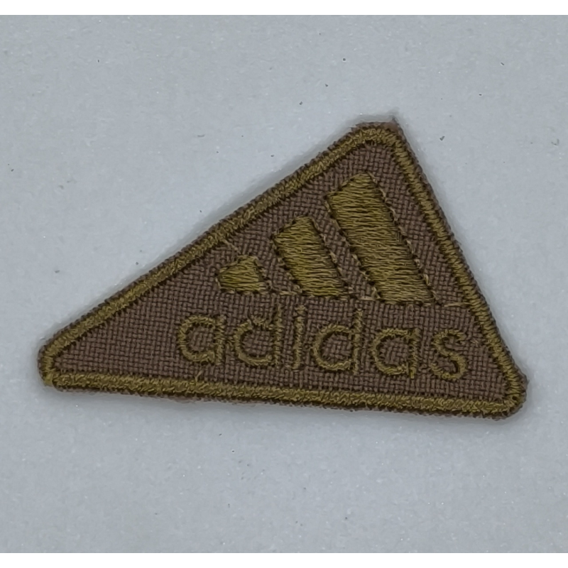 Аплікація для одягу спортивна бежева Adidas.