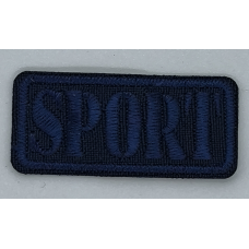 Аплікація для одягу спортивна. Spot синя.