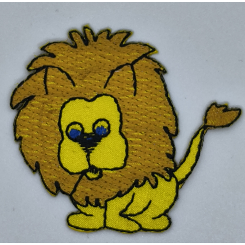 Аплікація для одягу дитяча. Левеня