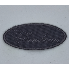 Аплікація для одягу спортивна темно-сіра freedom.