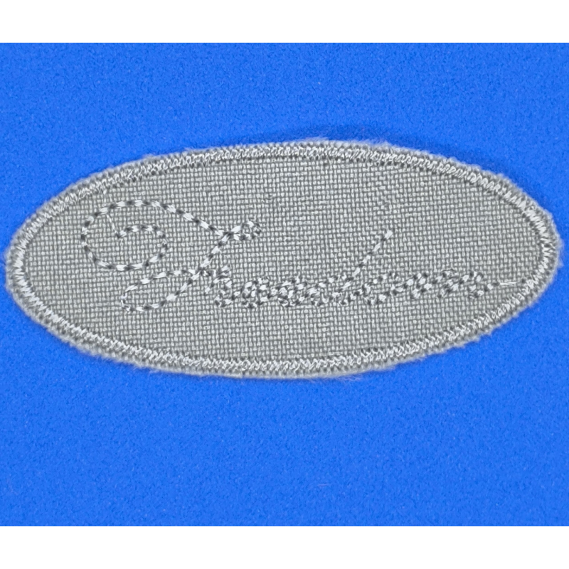 Аплікація для одягу спортивна сіра freedom.