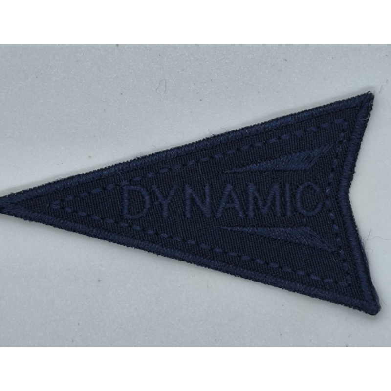 Аплікація для одягу спортивна синя Dynamic.