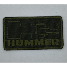 Аплікація для одягу спортивна хакі Hummer.