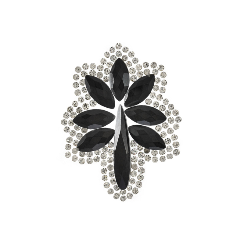 Аплікація для одягу зі стразами. Дерево