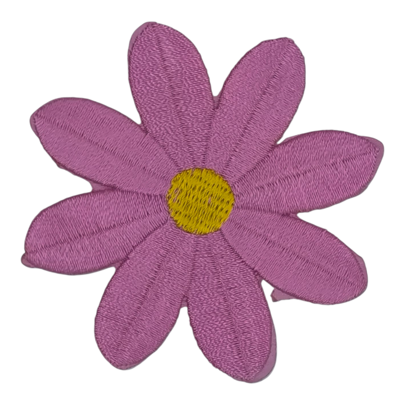 Аплікація для одягу. Квітка рожева.