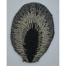 Аплікація для одягу павичі перо