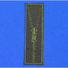 Аплікація для одягу хак блискавка.