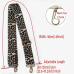 Ручка-шлейка для сумки 140 см. Чорно-білий орнамент.