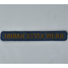 Аплікація для одягу джинсова, Urban style