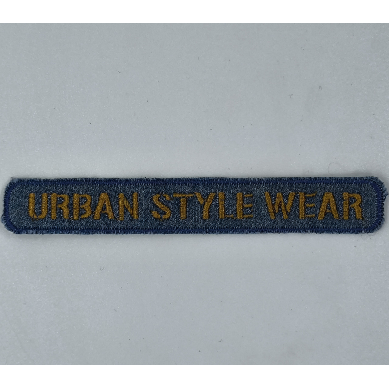 Аплікація для одягу джинсова, Urban style