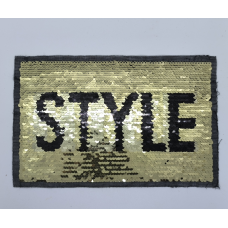 Нашивка для одягу з паєтками, STYLE