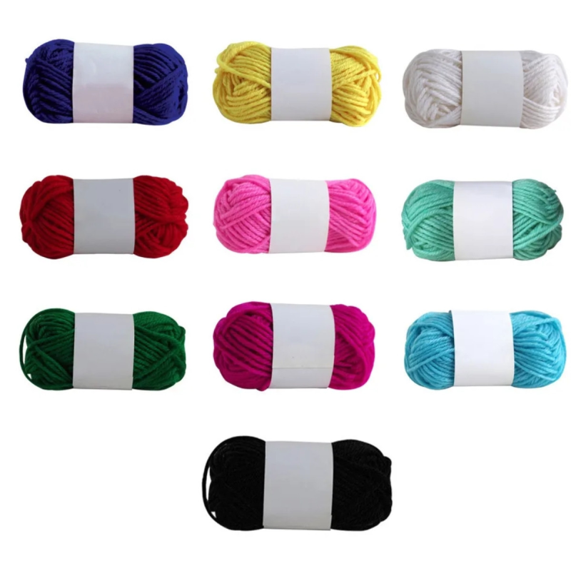 Набір акрилової пряжі 10