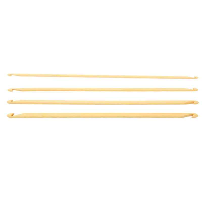 Набір бамбукових двобічних гачків для в“язання 4 шт. від 3 до 10