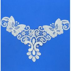 Мереживний декор. Білий.