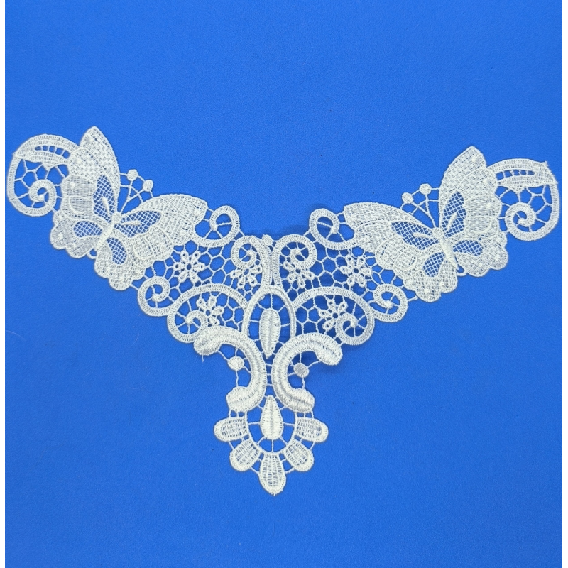Мереживний декор. Білий.