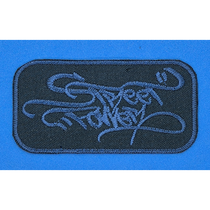 Аплікація для одягу синя. Street. Аплікація для одягу синя. Street.