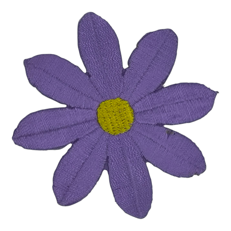 Аплікація для одягу бузкова. Квітка бузкова.