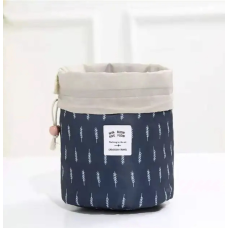 Косметичка мішок, синя.