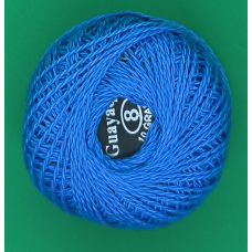 Пряжа бавовняна Ірис. Синій.