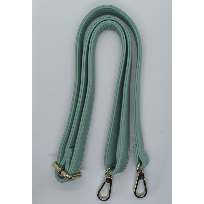 Ручка-шлейка для сумки 130 см. Бірюзова. З ДИФЕКТОМ