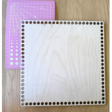 Денце для кошика з фанери 4 мм. Квадратне.