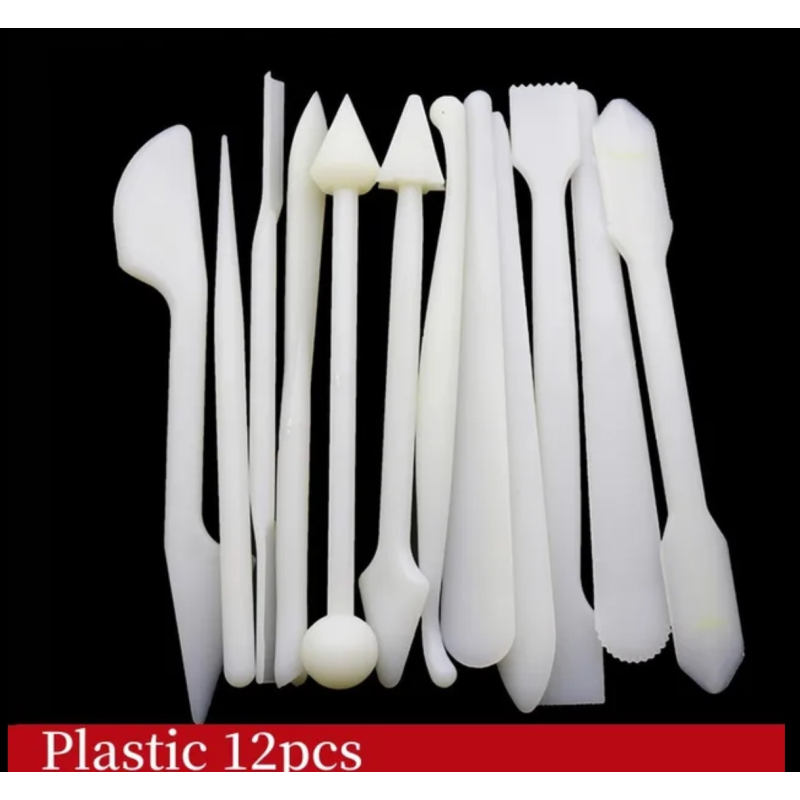 Набір пластикових стеків для моделювання. 12 шт.