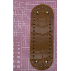 Денце для кошика, сумки зі шкірозамінника. Еліпс.