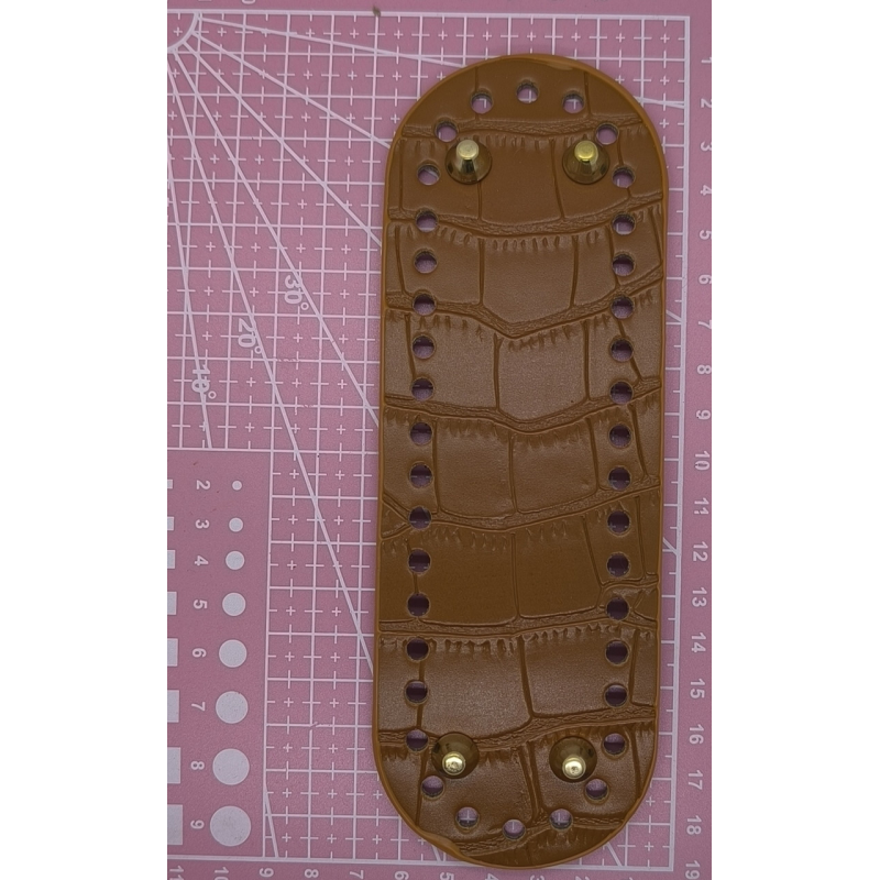 Денце для кошика, сумки зі шкірозамінника. Еліпс.